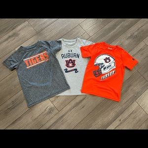 AU Auburn Shirts Boys- Lot of 3